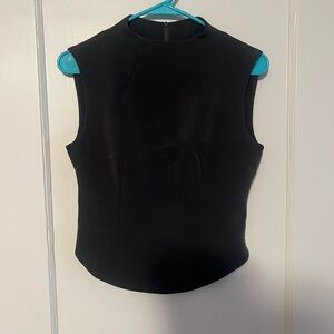 Commense Stand Collar Top